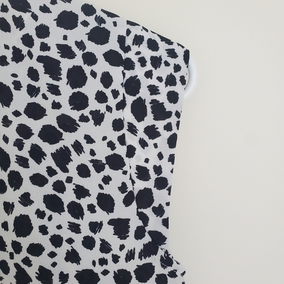 Banana Republic Factory Dalmatian Print Blouse - Picture 4 of 8